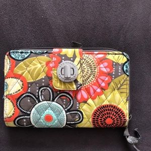 Vera Bradley Turnlock Wallet